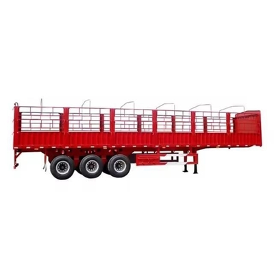 60トンの倉庫用セミトレーラー 2軸3軸と走行台 1820mm