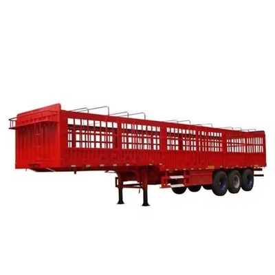60トンの倉庫用セミトレーラー 2軸3軸と走行台 1820mm