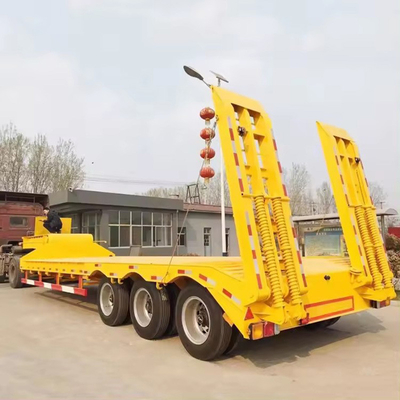 重荷鉄輸送 3軸 30t/60t 低平床トレーラー