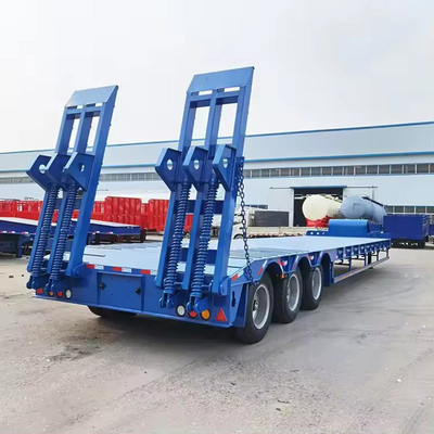 重荷鉄輸送 3軸 30t/60t 低平床トレーラー
