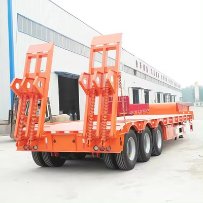 重荷鉄輸送 3軸 30t/60t 低平床トレーラー