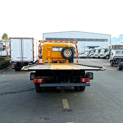 キルギスタン向け3トンの軽量用 I-Suzu Kv100 4X2 スライドフラットベッド復旧牽引車