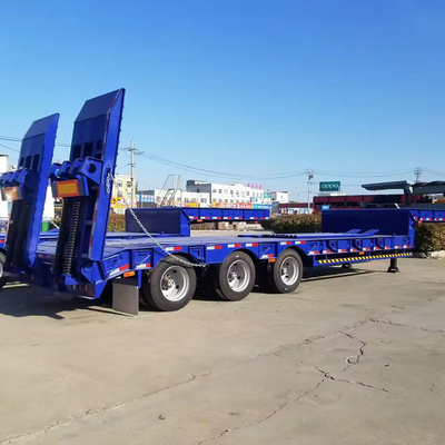 12-15 メートル カスタム カー トレーラー 高負荷容量 低平床 エンジニアリング セミ トレーラー
