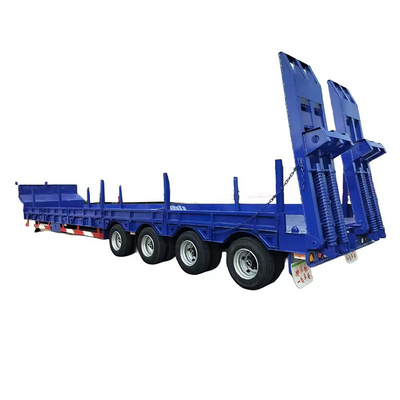 低床半トレーラー 40FT 平面デッキ コンテナトレーラー 平面デッキトレーラー トレーダー 1820mm