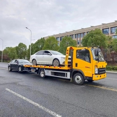 4*2 運転型 5 トンの平床板壊機 トラック トラック 自動装荷機 平床復旧トラック