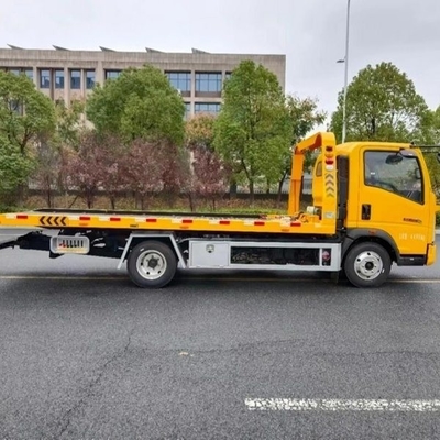 4*2 運転型 5 トンの平床板壊機 トラック トラック 自動装荷機 平床復旧トラック