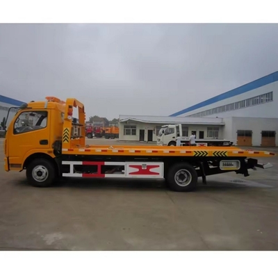5tons 8C 半傾斜 スライディングプレート 4X2 フラットベッド回収トラックのための道路ブロック除去機