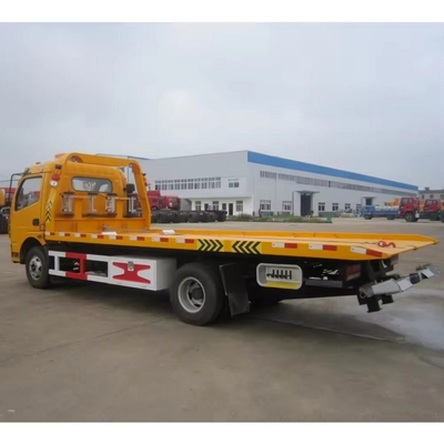 5tons 8C 半傾斜 スライディングプレート 4X2 フラットベッド回収トラックのための道路ブロック除去機