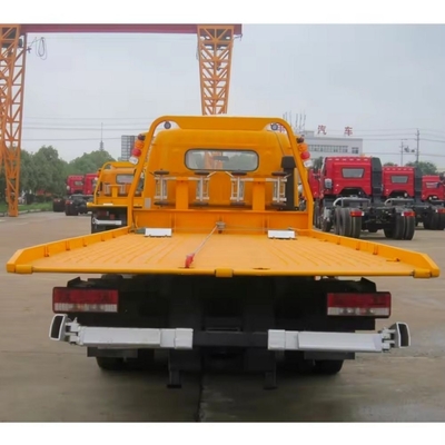 5tons 8C 半傾斜 スライディングプレート 4X2 フラットベッド回収トラックのための道路ブロック除去機