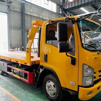 5tons 8C 半傾斜 スライディングプレート 4X2 フラットベッド回収トラックのための道路ブロック除去機