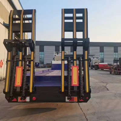 10 タイヤ番号 重用3軸 ローボーイトレーラー 60 80 100 トン ローベッド 半トラックトレーラー