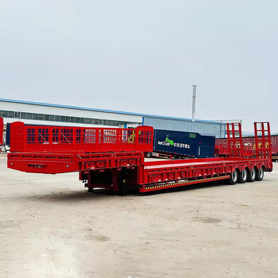 10 タイヤ番号 重用3軸 ローボーイトレーラー 60 80 100 トン ローベッド 半トラックトレーラー