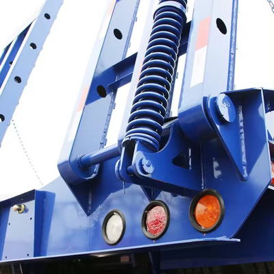 手動着陸脚 60 トン重荷 40FT コンテナ輸送用 トラックトレーラー
