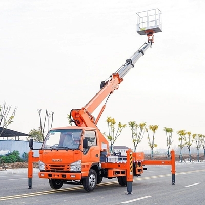 パーソナライズ可能 22m 4X2 望遠鏡式ブーム 空中作業台 トラック 車両 パーソナライズ可能