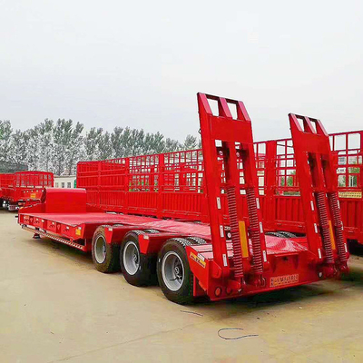 ロートラック 20FT フラットベッド 40 FT 40 フィート 40FT コンテナ フラットベッド トレーラー 28t 着陸脚