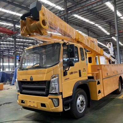 23m 高度 消防車 バケットトラック 望遠鏡式空中作業台 トラック