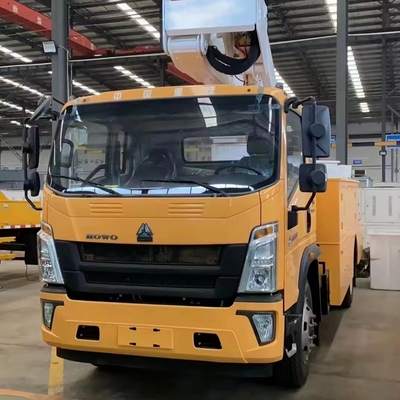 高度作業車両 23m 望遠鏡式空中作業台 トラック オーダーメイド