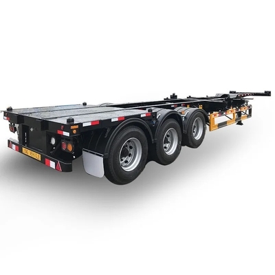双方向ブレーキシステム EHL9400TJZ40 3軸40 FT 平床骨格半トラックトレーラー
