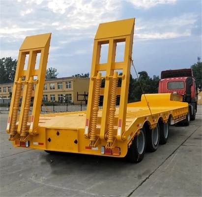 CCC ISO 40 トン重用 低重荷荷乗用車/ベッドトラック トレーラー 2.5 トン容量