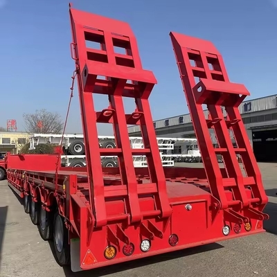 CCC ISO 40 トン重用 低重荷荷乗用車/ベッドトラック トレーラー 2.5 トン容量