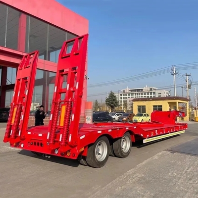 CCC ISO 40 トン重用 低重荷荷乗用車/ベッドトラック トレーラー 2.5 トン容量