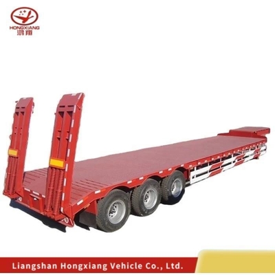 Q345b / T700 重型機械用鉄筋主梁3/4軸低床トラックトレーラー