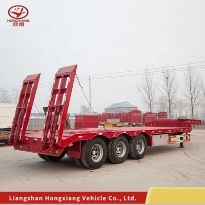パーソナライゼーション 80 トンゴースネック低負荷機/Lowbed/Lowboy低床トレーラー3軸