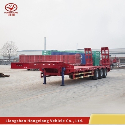 パーソナライゼーション 80 トンゴースネック低負荷機/Lowbed/Lowboy低床トレーラー3軸