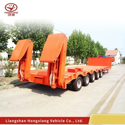 パーソナライゼーション 80 トンゴースネック低負荷機/Lowbed/Lowboy低床トレーラー3軸