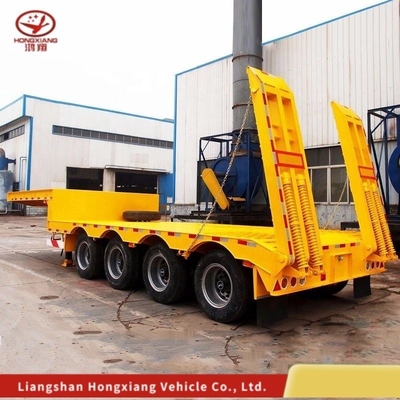 パーソナライゼーション 80 トンゴースネック低負荷機/Lowbed/Lowboy低床トレーラー3軸