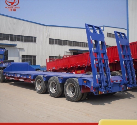 パーソナライゼーション 80 トンゴースネック低負荷機/Lowbed/Lowboy低床トレーラー3軸