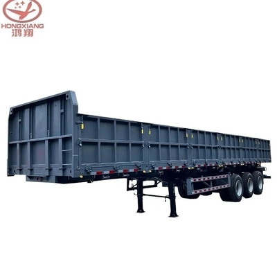 2 軸 50t 60t 80t 大量貨物 フェンス 半トレーラー 動物や植物の輸送