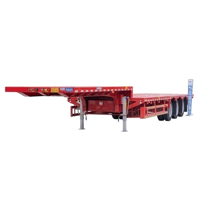3軸骨格コンテナトレーラー トラック 重型平床半トレーラー 40FT 45FT 48FT 20FT