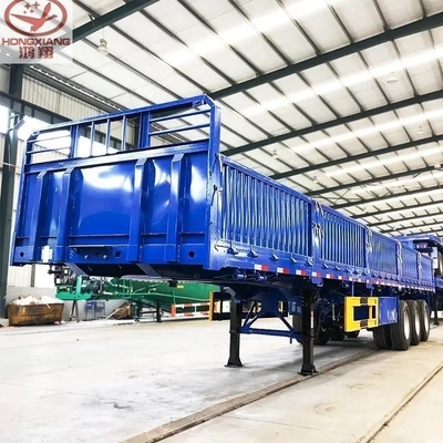 1820mm トラックタイプ3 トライアクセル 卸荷 30t 50t サイド壁フェンス 貨物 トラック トレーラー