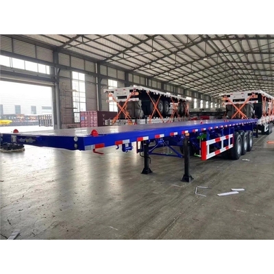 燃料タンカー半トレーラーのための3軸20FT/40FTコンテナ骨格トレーラー