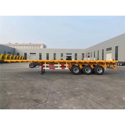 燃料タンカー半トレーラーのための3軸20FT/40FTコンテナ骨格トレーラー