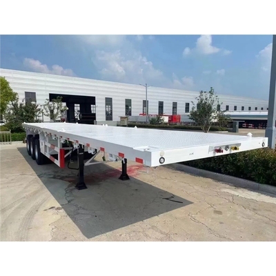 燃料タンカー半トレーラーのための3軸20FT/40FTコンテナ骨格トレーラー