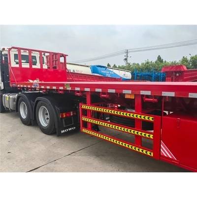 燃料タンカー半トレーラーのための3軸20FT/40FTコンテナ骨格トレーラー
