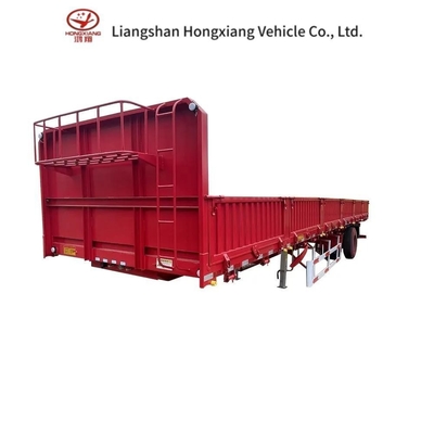 鉄製 40FT 横壁半トレーラー 重荷及び大規模伐木輸送用