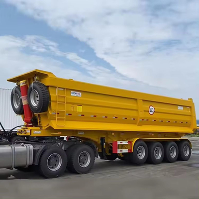 EHL9400TPB 40FT フラットベッドセミトレーラー 2 3 軸コンテナ セミトレーラータイヤ番号812.16