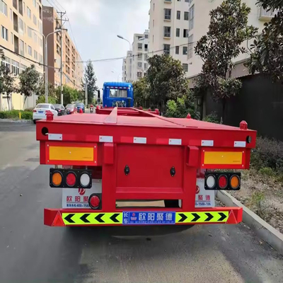 1820mm 走行面 多軸 半トレーラー バン型 輸送車 二階乗 輸送車