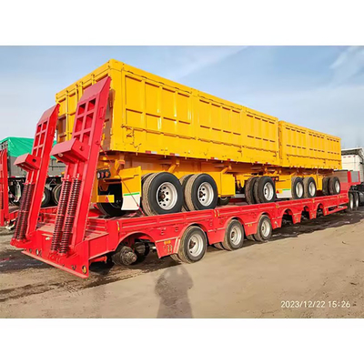 1820mm 走行面 多軸 半トレーラー バン型 輸送車 二階乗 輸送車