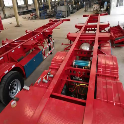 平面トラックトレーラー 2020 Cimc セール 40FT 半トレーラー フワ軸 Cimc 鋼
