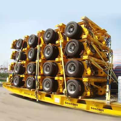 平面トラックトレーラー 2020 Cimc セール 40FT 半トレーラー フワ軸 Cimc 鋼