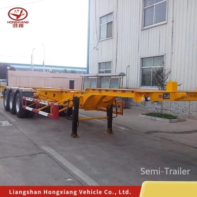 40FT コンテナ フラットベッド 低ベッド フレーム 骨格 半トレーラー 拡張フェンス 卸荷物