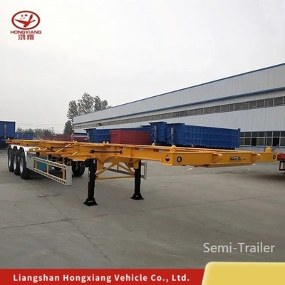 40FT コンテナ フラットベッド 低ベッド フレーム 骨格 半トレーラー 拡張フェンス 卸荷物