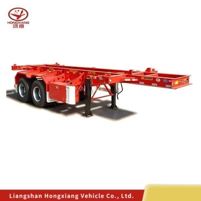 20~80トンの2~3~4軸 骨格 20FT 40FT 45FT コンテナ 1820mm トレイラー