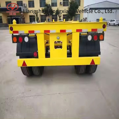 特定の色 骨格 半トレーラー コンテナ シャーシ トレーラー 40FT コンテナ トレーラー