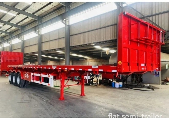 建設材料と農業機器 13m トレーラー 8ベッドの床12.16 タイヤ