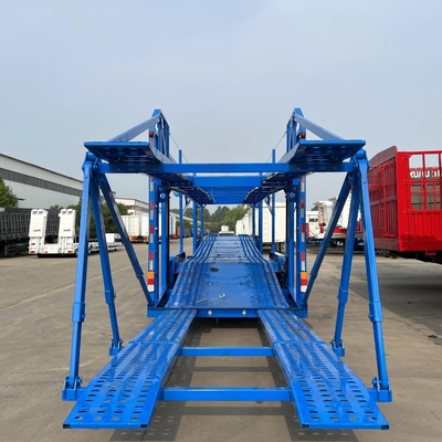 2/3 アクセル ダブルフロア 鋼製のシャーシ 重荷輸送用自動車輸送機
